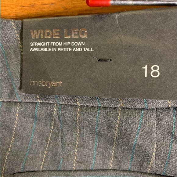 Lane Bryant Wide Leg Trousers - Picture 4 of 9